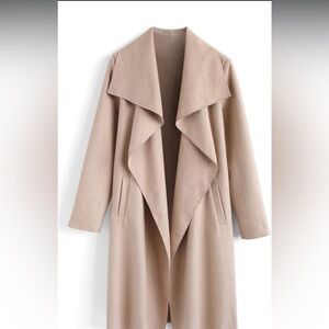 Chicwish Sand Color Trench Coat